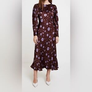 Ghost London Rosaleen Floral Dress Size:XS